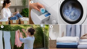 Giặt quần áo đúng quy trình